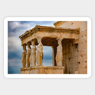 Caryatids on the Acropolis Sticker